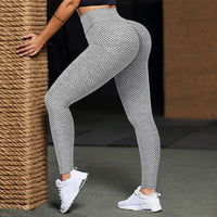 Women Scrunch Butt Lifting Workout Leggings Textured High Waist anti Cellulite Yoga Pants - 7DAY'S