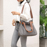 Women Totes All - match Portable Large - capacity Female Canvas Bag Female Casual Shoulder Bags - 7DAY'S