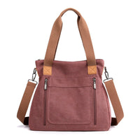 Women Totes All - match Portable Large - capacity Female Canvas Bag Female Casual Shoulder Bags - 7DAY'S