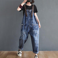 Women's Loose Overalls And Slim Student's Overalls - 7DAY'S