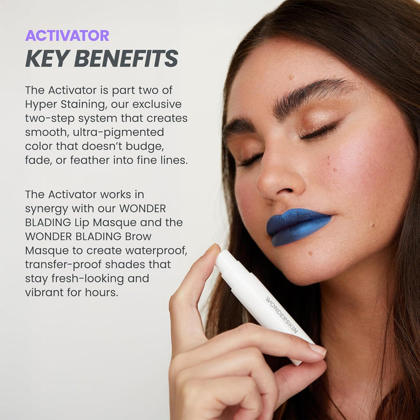 Wonderskin Wonder Blading Lip Stain Masque Activator - 7DAY'S